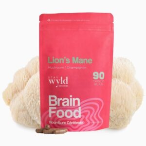 Buy Stay Wyld Organics – Lion’s Mane Mushroom Capsules (Bottle of 90)